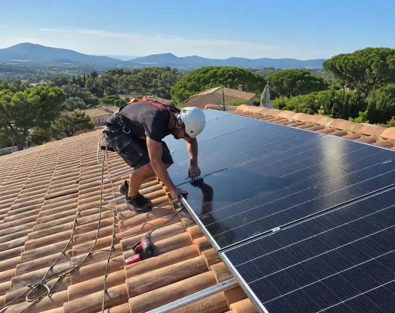 Installateur panneaux solaires Saint-Félix-de-Villadeix — pose photovoltaïque sur toiture
