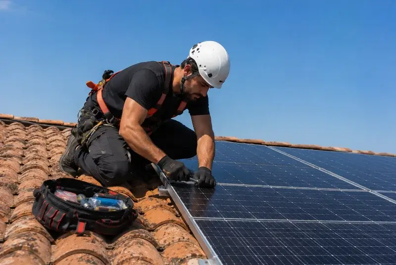 Maintenance et monitoring de panneaux solaires à Saint-Félix-de-Villadeix